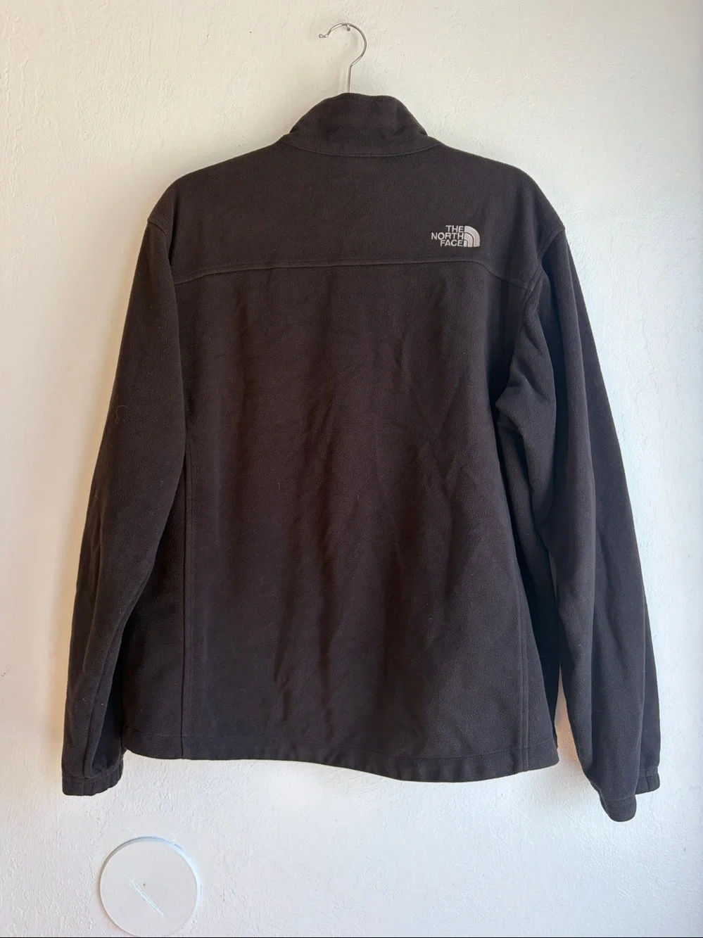 The North Face Windwall Jacket Mens Large Black Full Zip